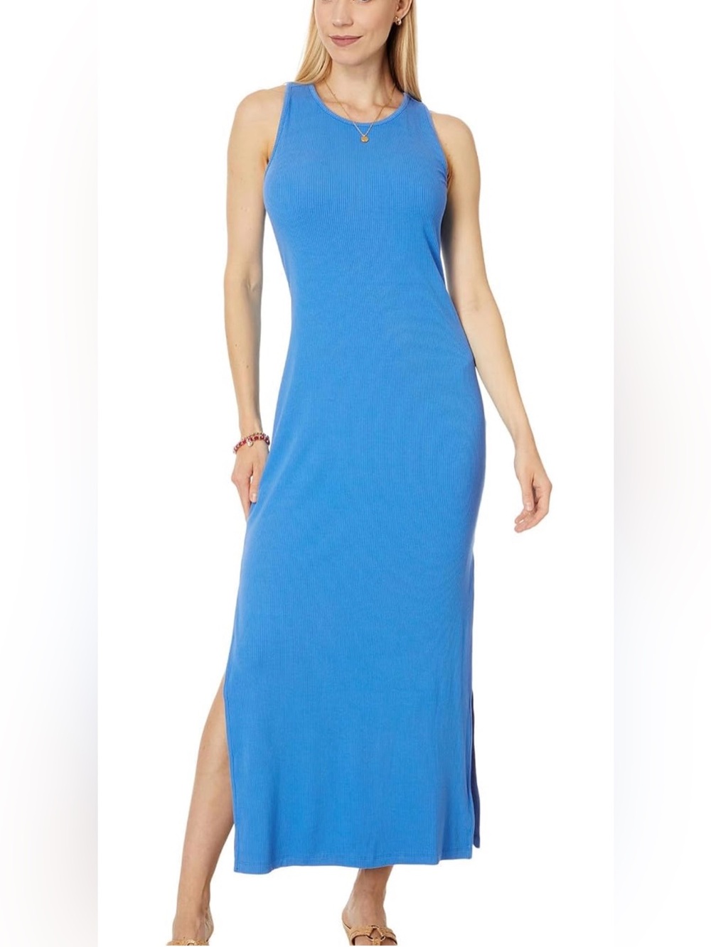 Lilly Pulitzer Blue Sleeveless Maxi Dress